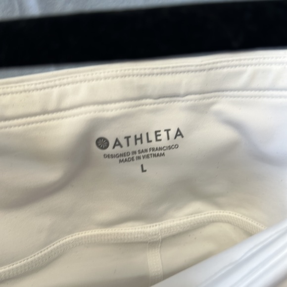 Athleta Volley Skort white, size L, new with tags, never worn - Picture 9 of 9